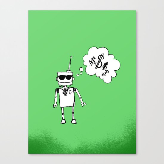 Big night out Canvas Print