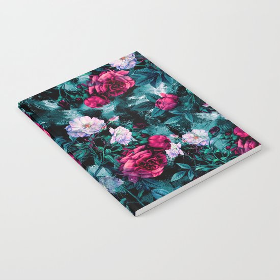 RPE FLORAL ABSTRACT III Notebook