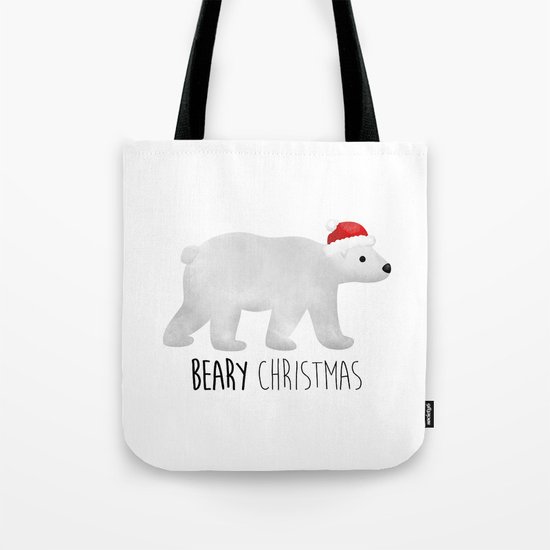 Beary Christmas | Polar Bear Tote Bag