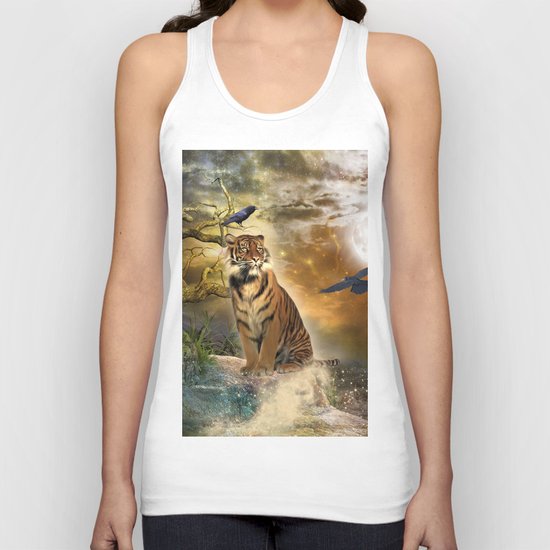 Wonderful tiger Unisex Tank Top