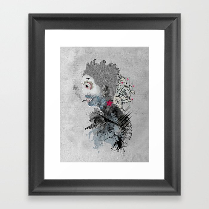 The sailor of the cities Framed Art Print