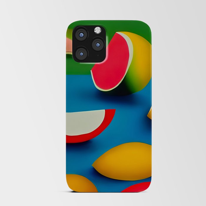 Abstract Fruit - pop art style iPhone Card Case