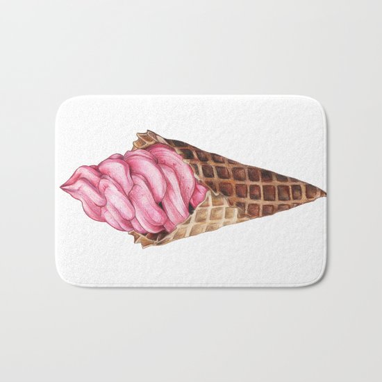 Ice Cream Bath Mat