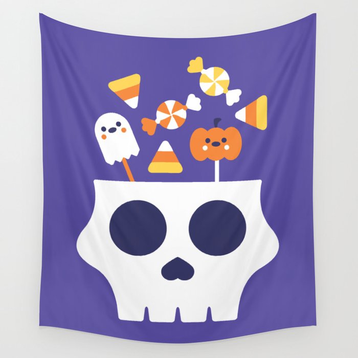 Skull & Candy Wall Tapestry