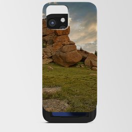 Amazing Rock Formations of the Tarryall Mountains  iPhone Card Case