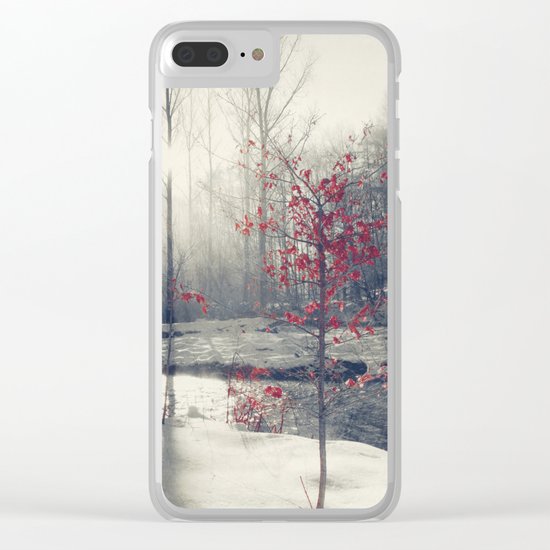 winter's rHapsody Clear iPhone Case