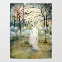 Willow Whisp Ghost Poster