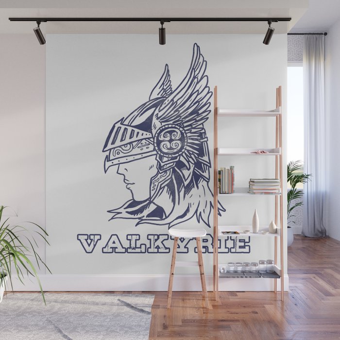 Valkyrie Viking Nordic Norse Myth Valhalla Gift Wall Mural