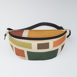 Colorful Shape Geometry 05 Fanny Pack