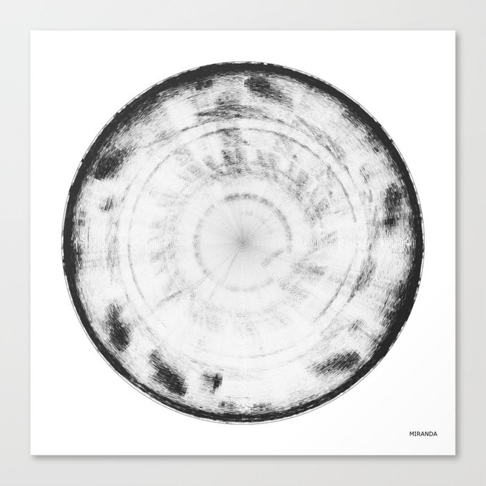 Sound of Uranus V - Miranda Canvas Print