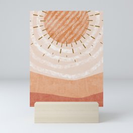 Here Comes The Sun | Landscape Mini Art Print