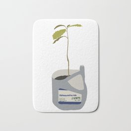 Avocado plant  Bath Mat