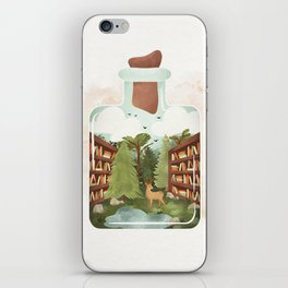 FOREST LIBRARY iPhone Skin