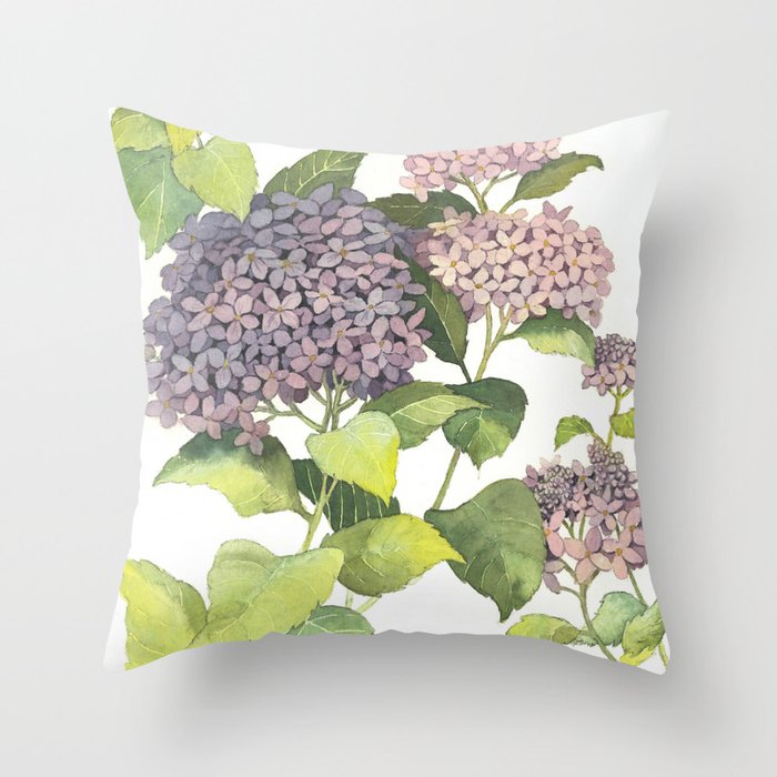 Purple and green online outdoor pillows