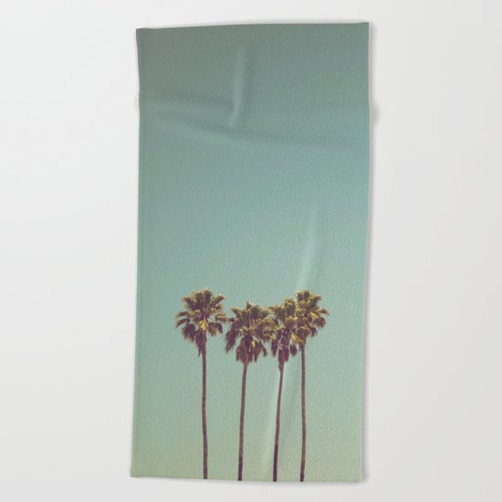 Vintage cali Beach Towel