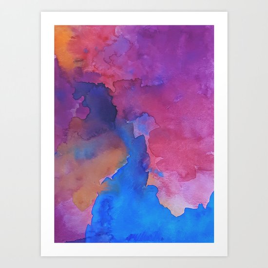 Close Your Eyes Art Print