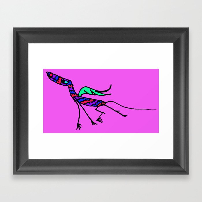 Flying Dragon Framed Art Print