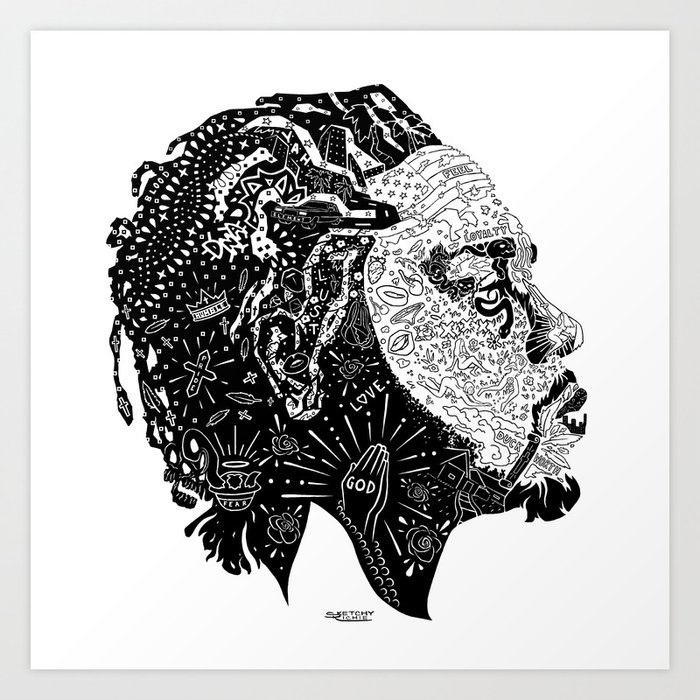 Kendrick Lamar Dimensions & Drawings