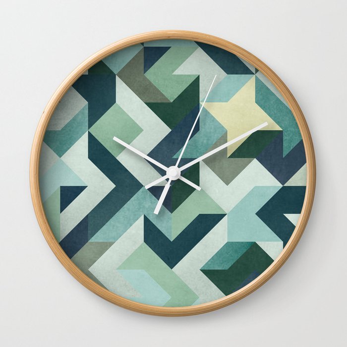 Circle Geometry Wall Clock