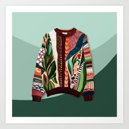 Coogi Sweater Art Print