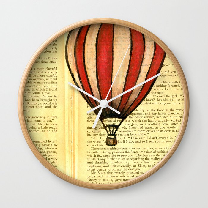 Come Dance With Me In The Wind Wall Clock