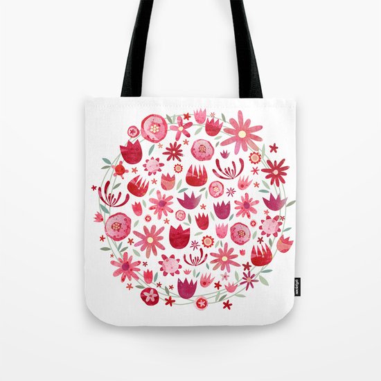 Summer Flowers Tote Bag