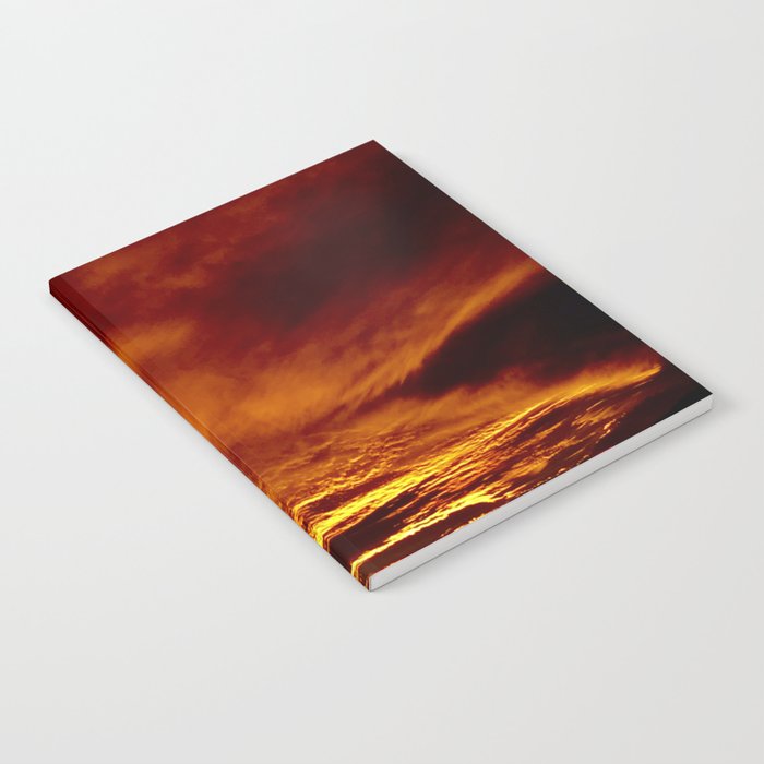 Sunset of fire Notebook