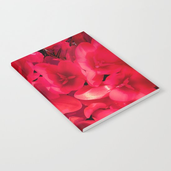 Red in the garden Notebook