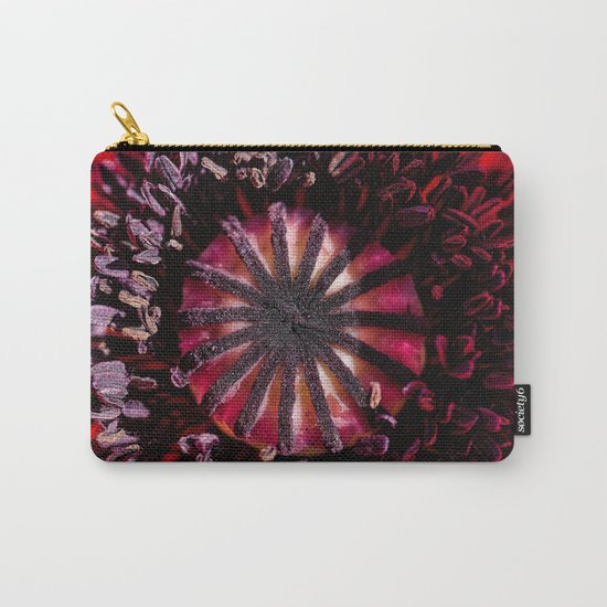 Poppy heart Carry-All Pouch