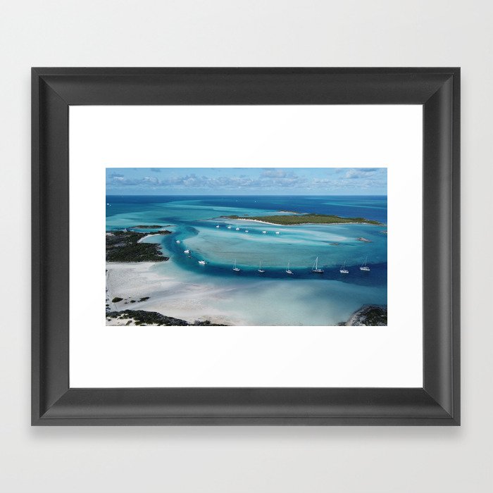 Exuma Cays Land & Sea Park Framed Art Print