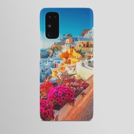 Santorini Landscape Photography Android Case