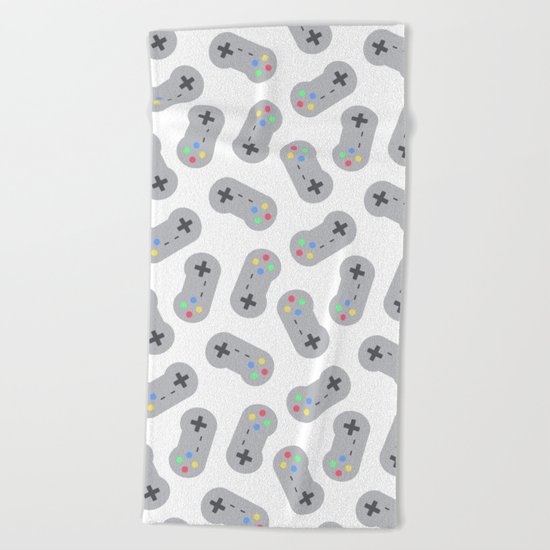 Games Are Life Beach Towel