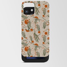 Snakes and Saguaros iPhone Card Case