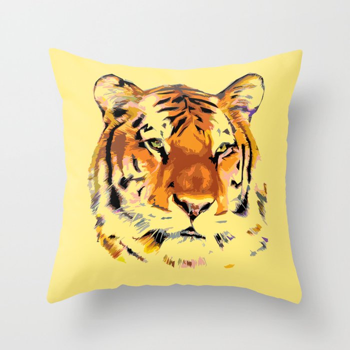 My Tiger Throw Pillow