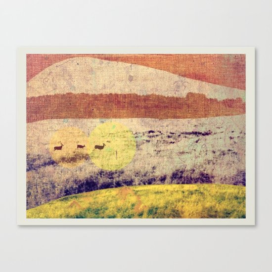 into the woods Canvas Print