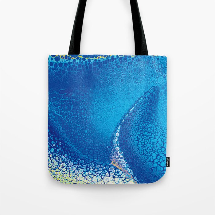 blue sea Tote Bag