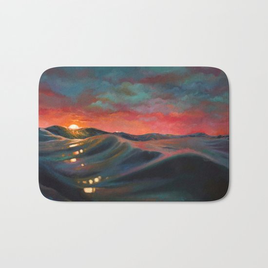 Before The Night Storm Bath Mat