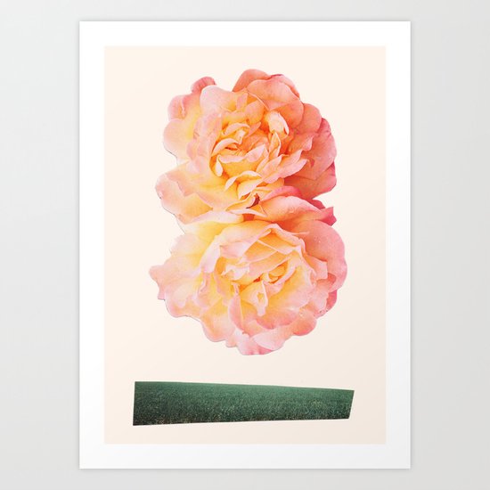 peachy keen Art Print