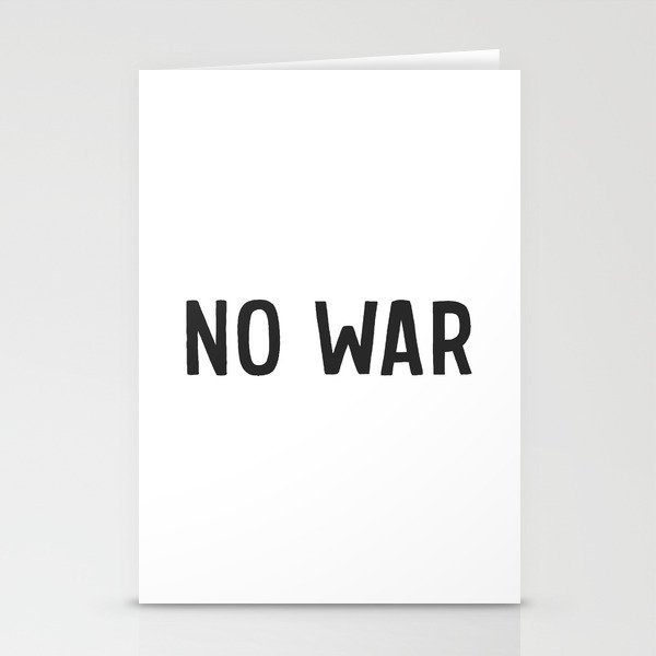 No War Stationery Cards