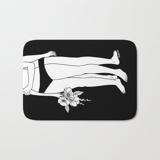 I hate you, don't leave me Bath Mat