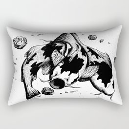Koi Fish Space Eater Rectangular Pillow