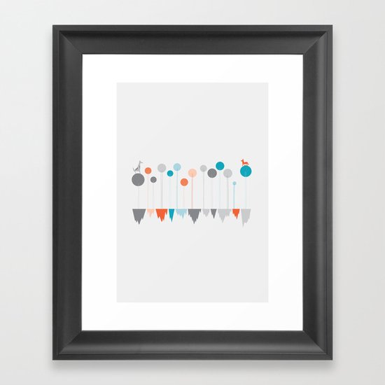 The Meeting Framed Art Print