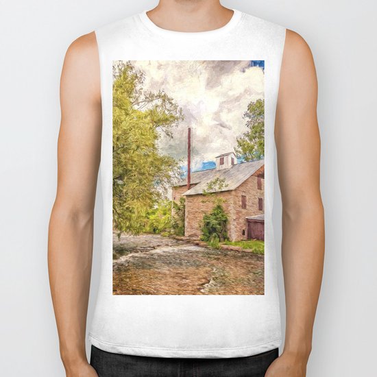 The Old Mill Biker Tank