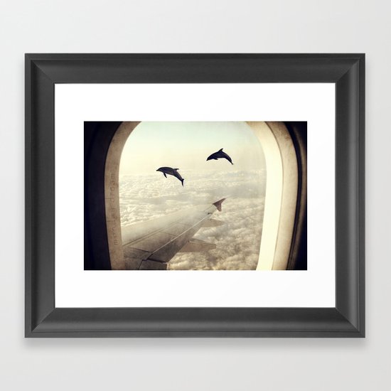 Dolphins Framed Art Print