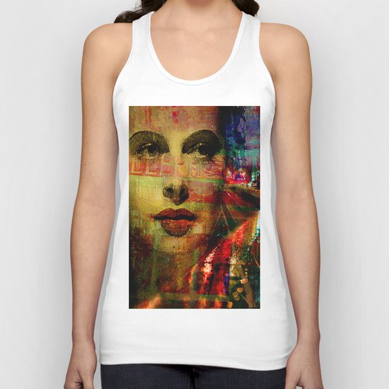 I wait for you below in the street Unisex Tank Top