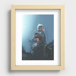 The Corruption Of Language Recessed Framed Print