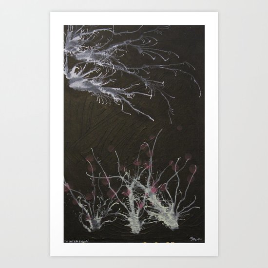 Winter ends Art Print
