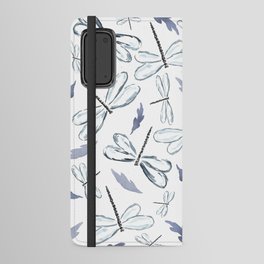 Watercolor Dragonflies 5. Android Wallet Case