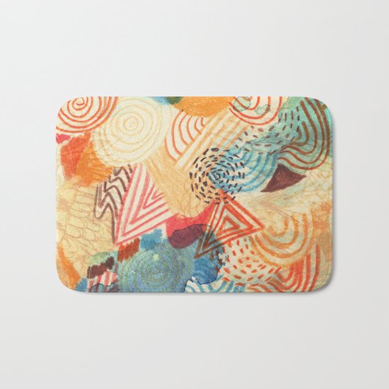 I dream in colors Bath Mat