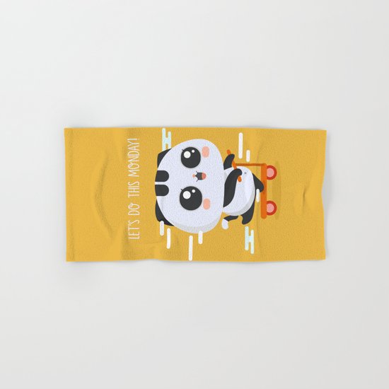 MEOWnday Hand & Bath Towel